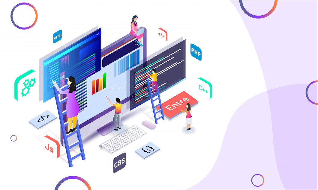 website designer AI image